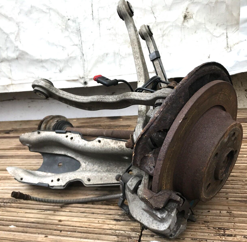 MERCEDES W221 S320 RIGHT SIDE REAR LEG 4 WISHBONE DRIVESHAFT BRAKE WHEEL CALIPER