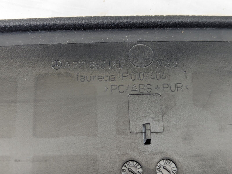 MERCEDES S-CLASS W221 06-13 CENTER CONSOLE CUP HOLDER COVER A2216801217 GENUINE