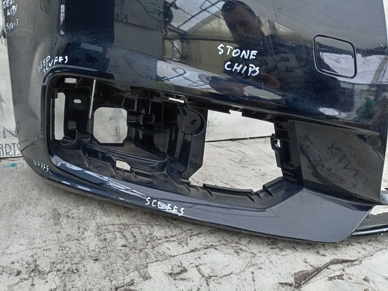 AUDI A1 SE FACELIFT LCI 2015-18 GENUINE FRONT BUMPER in BLACK 82A807437