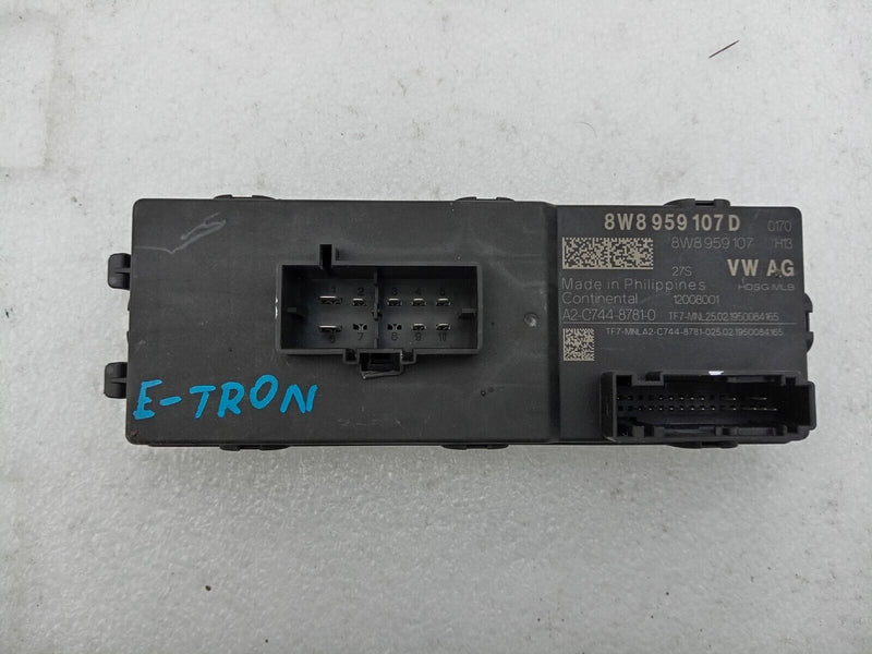AUDI E-TRON 2018- ON REAR TAILGATE BOOT LID CONTROL UNIT 8W8959107D GENUINE
