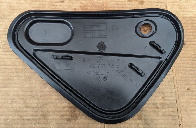 VW GOLF MK7 2012-2020 REAR RIGHT O/S DOOR COVER TRIM PLATE 5G4839916E GENUINE