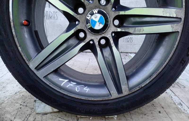 BMW F20 17" ALLOY WHEEL RIM 7.5J ET43 & TYRE 225/45/18 6850151