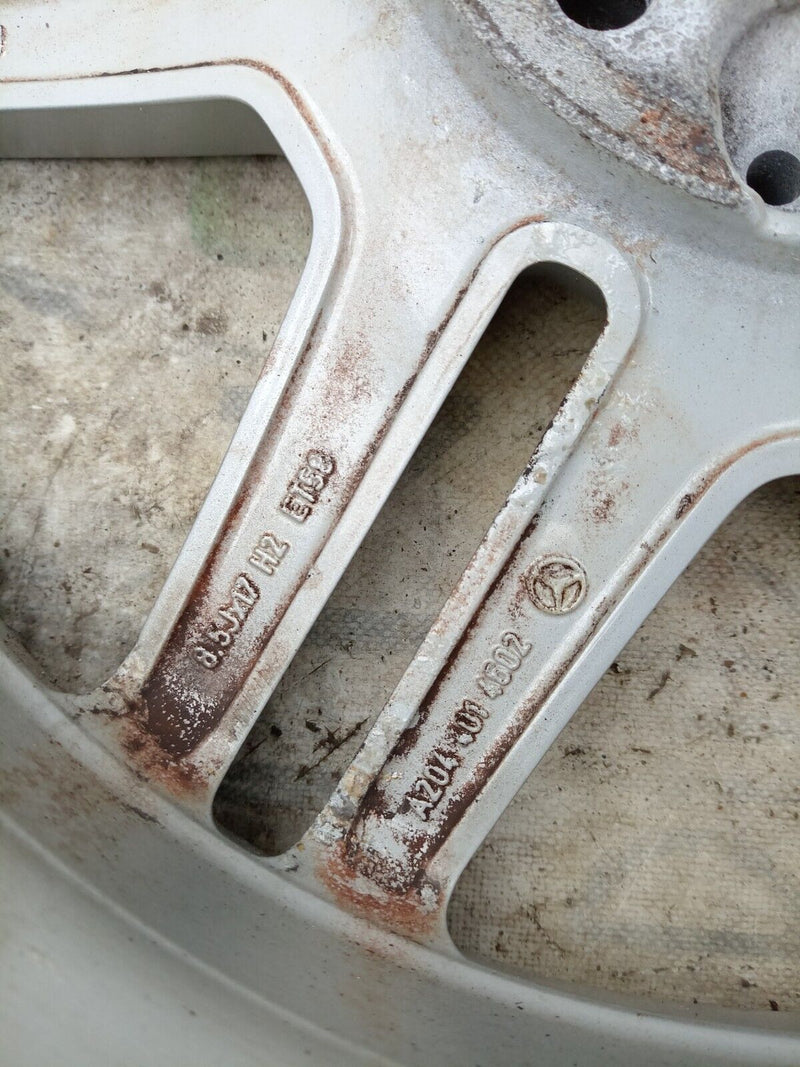 MERCEDES W204 AMG ALLOY WHEEL RIM 17" 8.5Jx17H2 ET58 & TYRE 245x40 R17