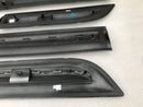 PORSCHE MACAN S T GTS **SET OF DOOR MOULDINGS 4x TRIM PANELS FRONT REAR LH RH