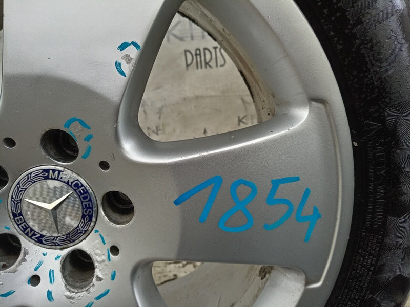 MERCEDES S CLS W221 BBS ALLOY WHEEL RIM 18" 8.5Jx18H2 ET43 TYRE 255/45/R18