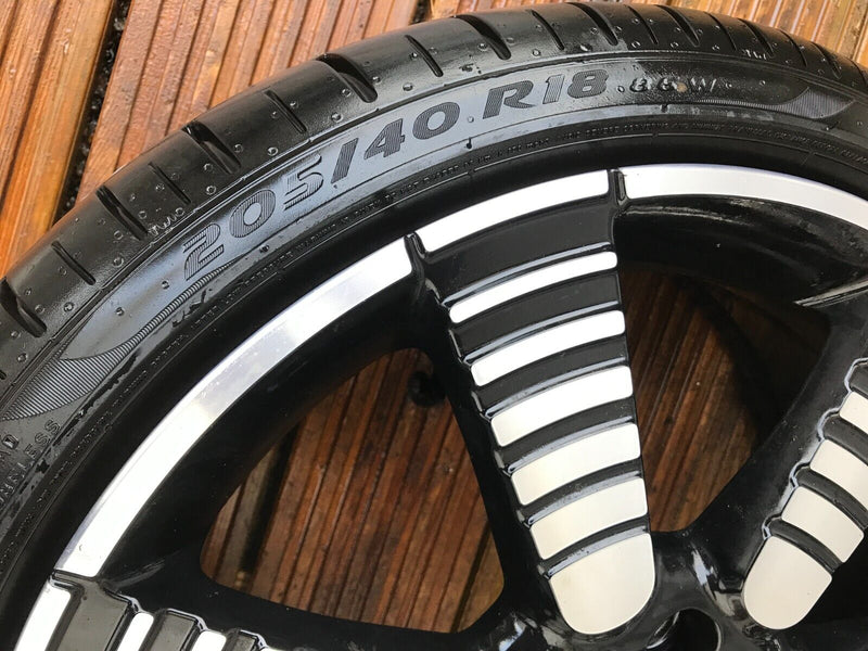 MINI COOPER S F55 F56 4x ALLOY WHEEL RIM SET 18' 7Jx18H2 IS54 4x TYRE 205x40 R18