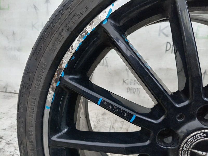MERCEDES A W176 AMG GENUINE ALLOY WHEEL RIM 18" 7.5J ET52 TYRE 225/40 R18