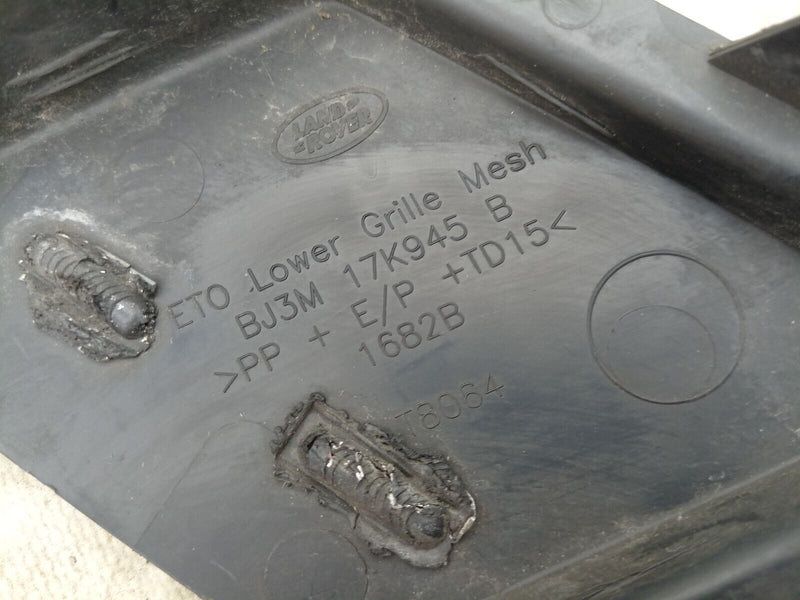 RANGE ROVER EVOQUE L538 2011-2018 FRONT BUMPER LOWER GRILLE BJ3M-17K945-B
