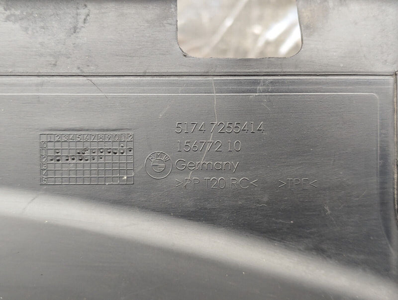 BMW 3 SERIES F30 2011-2019 FRONT LOWER AIR DUCT RADIATOR TRIM 7255414 GENUINE