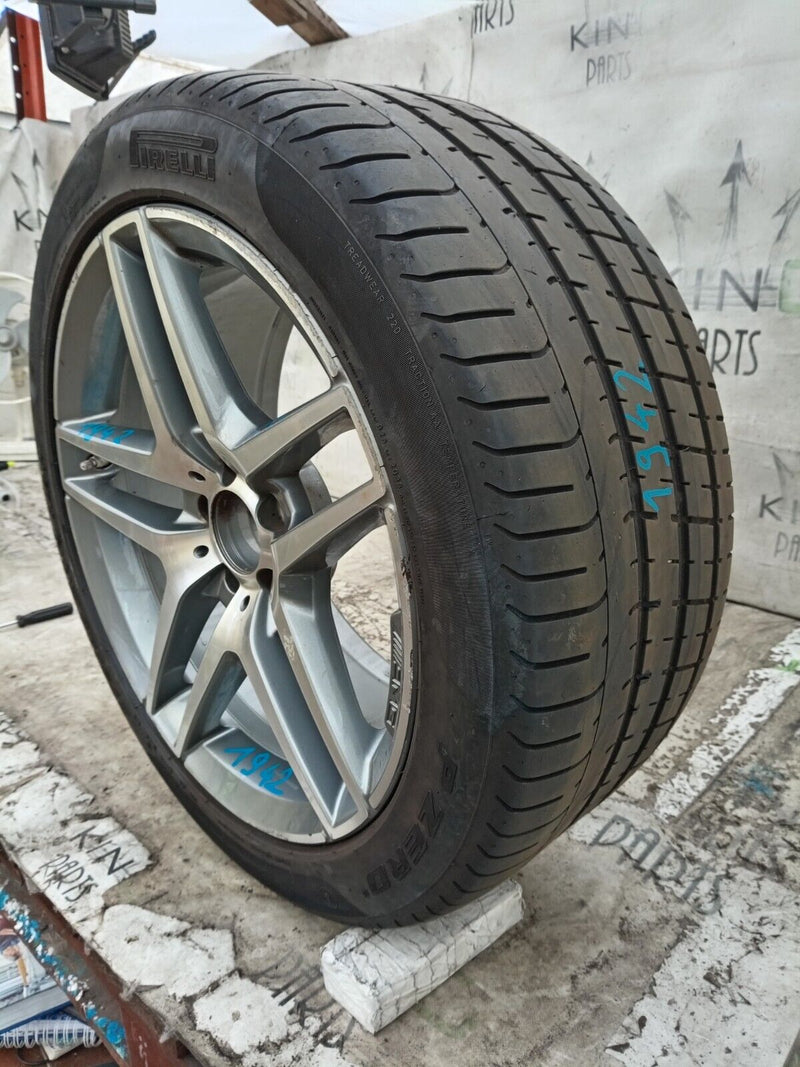 MERCEDES S W222 AMG ALLOY WHEEL RIM 19" 9.5Jx19H2 ET38 & TYRE 275x40 R19