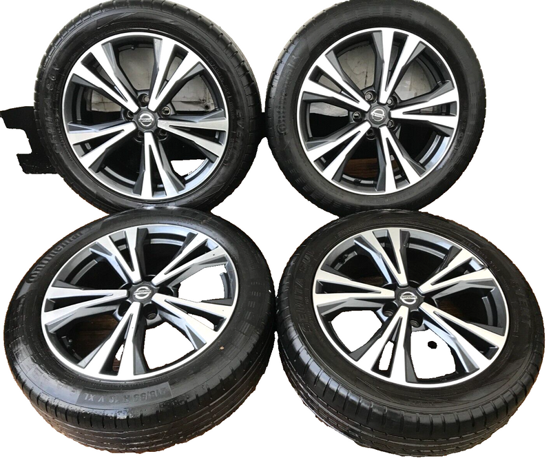 NISSAN QASHQAI J11 4x ALLOY WHEEL RIM SET 18' 7Jx18H2 ET40 *4x TYRE 215x55 R18