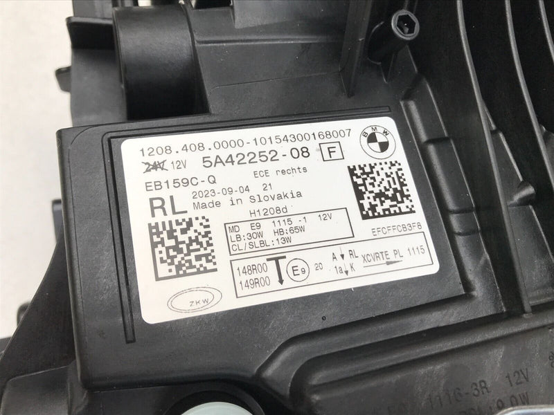 BMW 2 ActiveTourer U06 MK2 2021 RIGHT SIDE COMPLET LED HEADLIGHT &ECU 5A42252