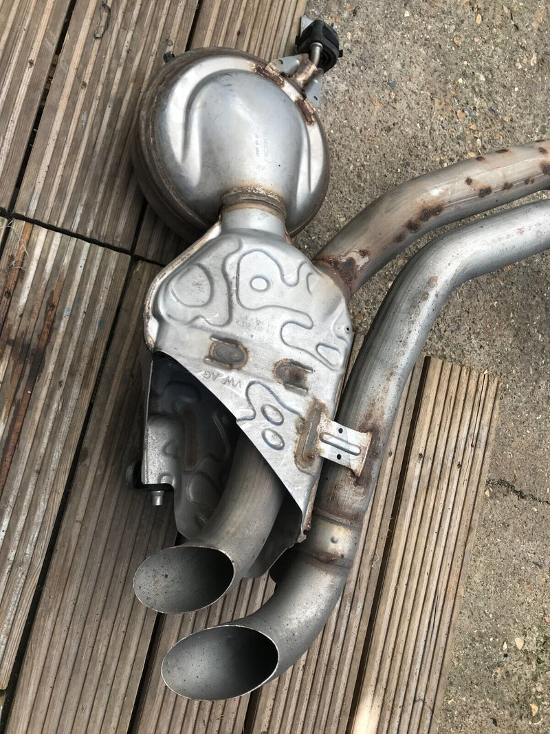 AUDI SQ5 MK2 3.0 DIESEL EXHAUST SILENCER MUFFLER 80A253411 & FLAP MOTOR & MODULE