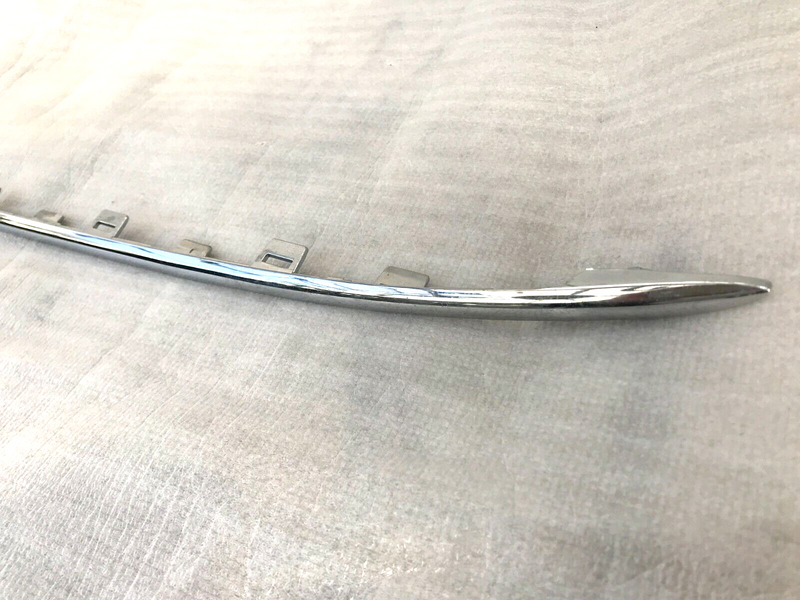 FIAT 500 POP LOUNGE FACELIFT 2016 **NEW GRILL BUMPER CHROME STRIP TRIM 735619488