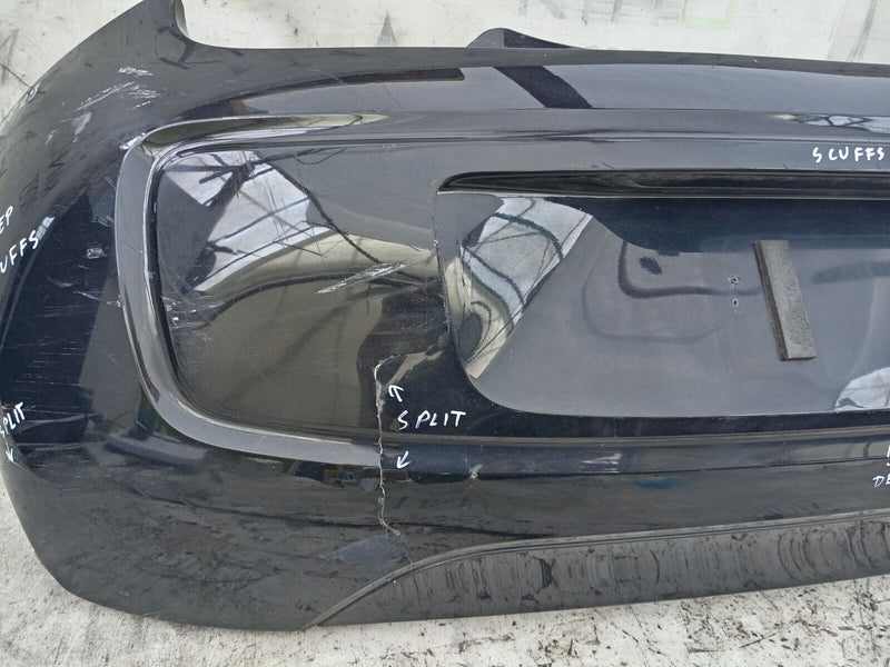 VW UP 2012-2016 DARK GREY REAR BUMPER GENUINE 1S6807421