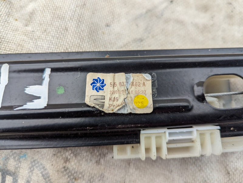 SKODA KAROQ NU7 17-2021 FRONT RIGHT O/S WINDOW REGULATOR MECHANISM 575837462A