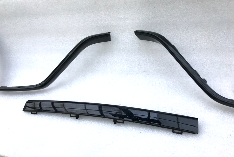 AUDI RS7 2019- REAR BUMPER COMPLETE MIDDLE TRIM GRILL DIFFUSER TRIMS MOULDING
