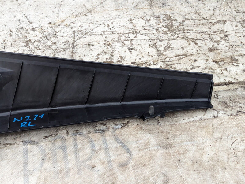MERCEDES S-CLASS W221 06-13 REAR LEFT N/S DOOR LOCK SURROUND TRIM A2217380121