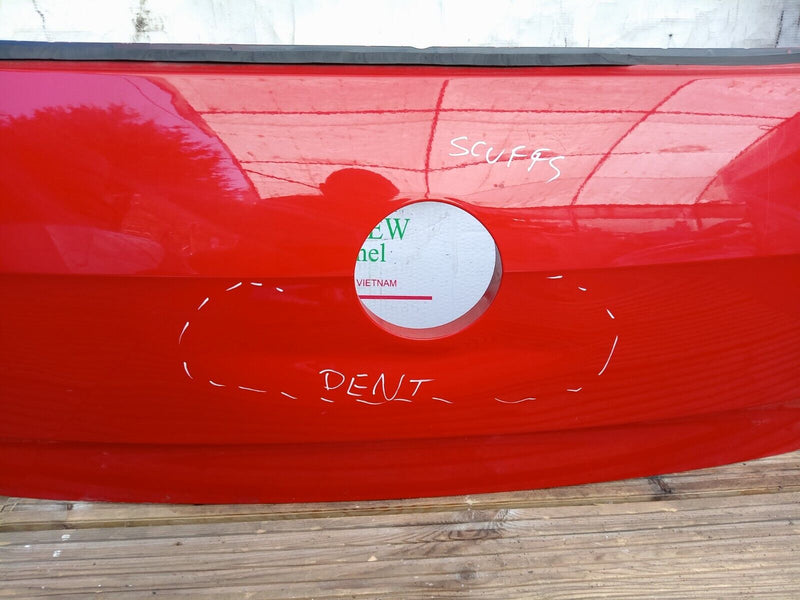 VW GOLF MK7 HATCHBACK 5DR 2013-19 GENUINE BOOT LID TAILGATE PANEL in RED