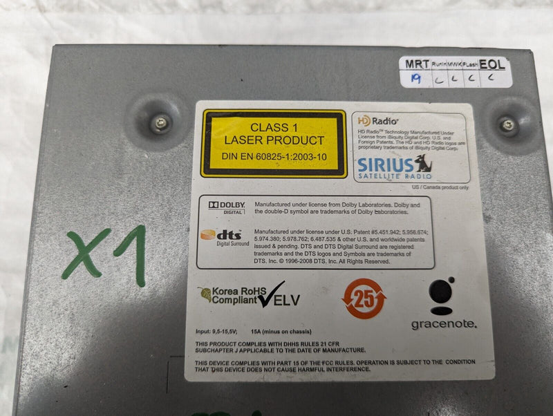 BMW X1 E84 1 3 SERIES  2009-2015 MULTIMEDIA UNIT 9218330