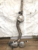 AUDI SQ5 MK2 3.0 DIESEL EXHAUST SILENCER MUFFLER 80A253411 & FLAP MOTOR & MODULE