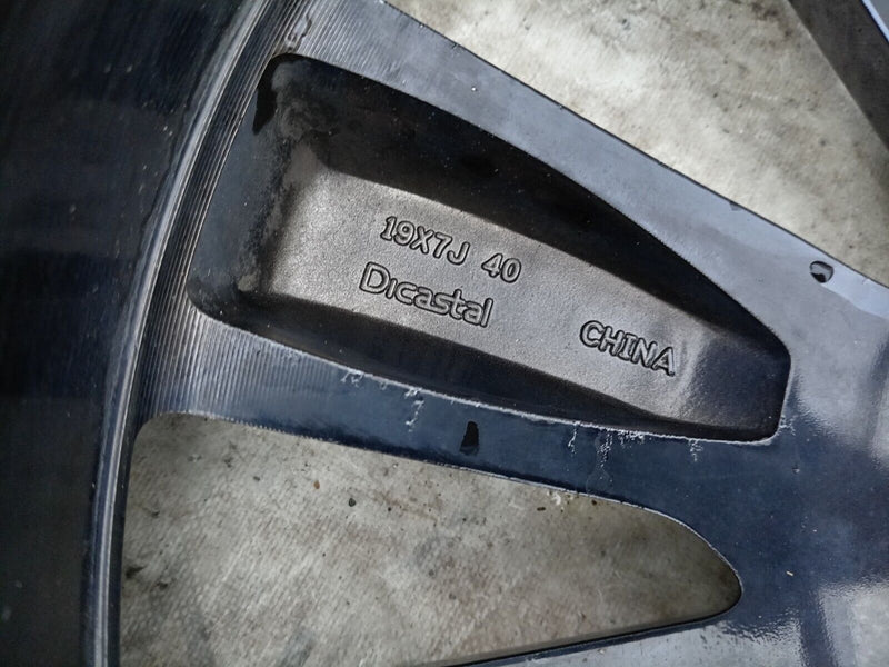 NISSAN QASHQAI J12 2020- ALLOY WHEEL RIM 19" 7Jx19H2 ET40 TYRE 225x55 R19