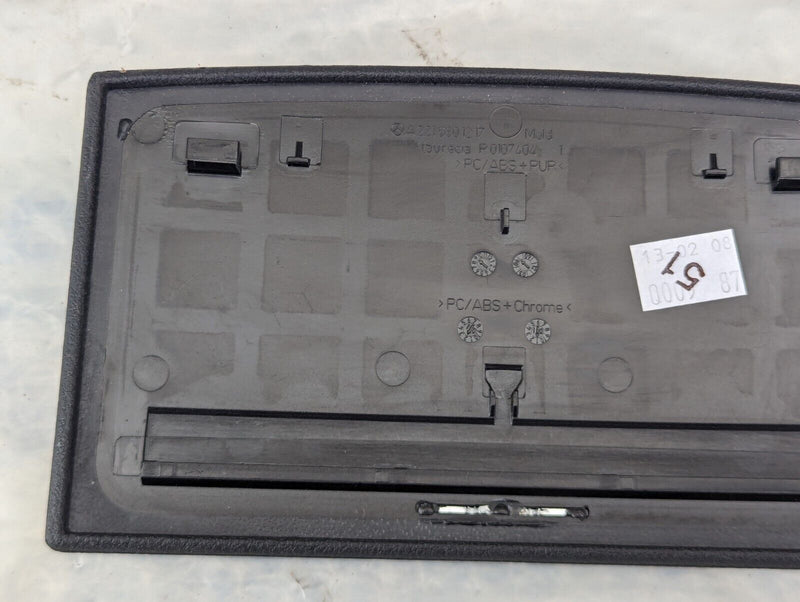 MERCEDES S-CLASS W221 06-13 CENTER CONSOLE CUP HOLDER COVER A2216801217 GENUINE