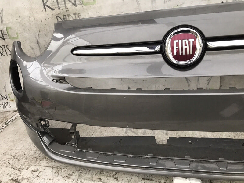 FIAT 500 LOUNGE FACELIFT 2015-23 FRONT BUMPER & TOP BADGE LOGO 735619491