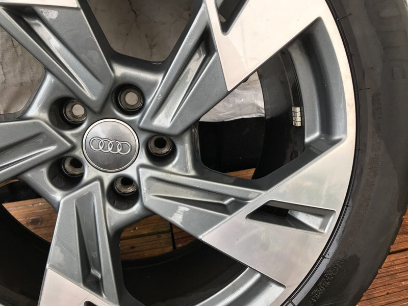 AUDI Q4 E-TRON GENUINE ALLOY WHEEL RIM 20' 9Jx20H2 ET38 & TYRE 255x50 R20
