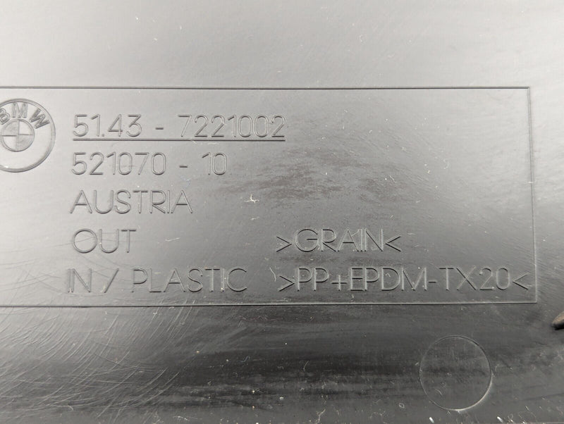 BMW 3 SERIES F30 2011-2019 FRONT RIGHT O/S - B PILLAR LOWER COVER PANEL 7221002