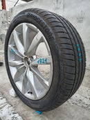 VW GOLF MK7 GENUINE ALLOY WHEEL RIM 17" 7Jx17H2 ET49 TYRE 225x45 R17