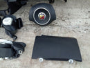 FIAT 500 ABARTH 08-15 FULL SET DASHBOARD 5x AIRBAG CRASH ECU MODULE 4x SEATBELTS