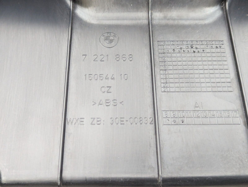 BMW 3 SERIES F30 2011-2019 BOOT LOADING SILL COVER 7221868 GENUINE