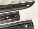 PORSCHE MACAN S T GTS **SET OF DOOR MOULDINGS 4x TRIM PANELS FRONT REAR LH RH