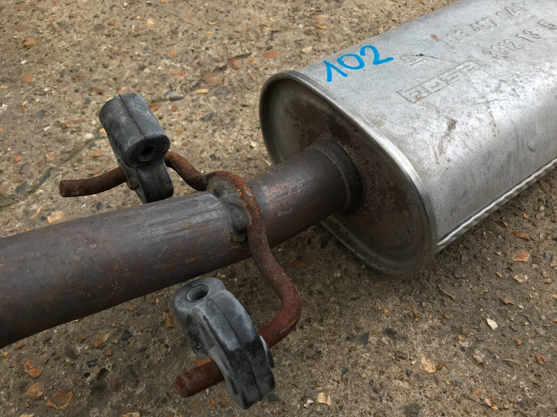 VAUXHALL CORSA E 1.4 PETROL 14-18 EXHAUST SILENCER MUFFLER & LAMBDA SENSOR