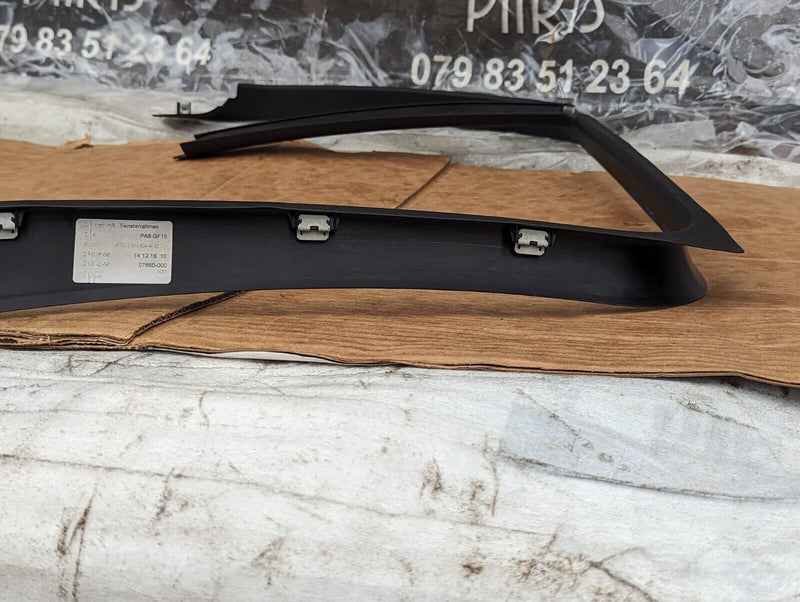 BMW X1 E84 09-15 ANTI TRAP DOOR WINDOW FRAME TRIM REAR RIGHT DOOR 2990624