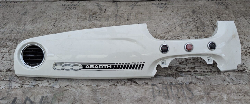 FIAT ABARTH 500 08-15 CENTER DASHBOARD TRIM PANEL W/AIR VENT & SWITCHES 51803294