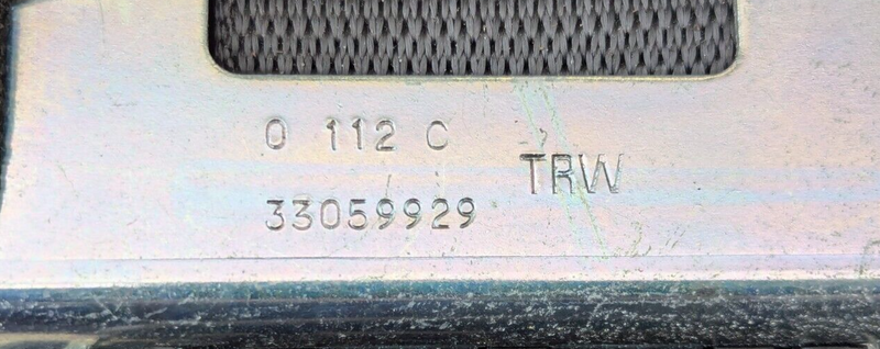 MERCEDES C-CLASS W204 07-11 REAR RIGHT O/S SEAT BELT A2048608285/9C GENUINE