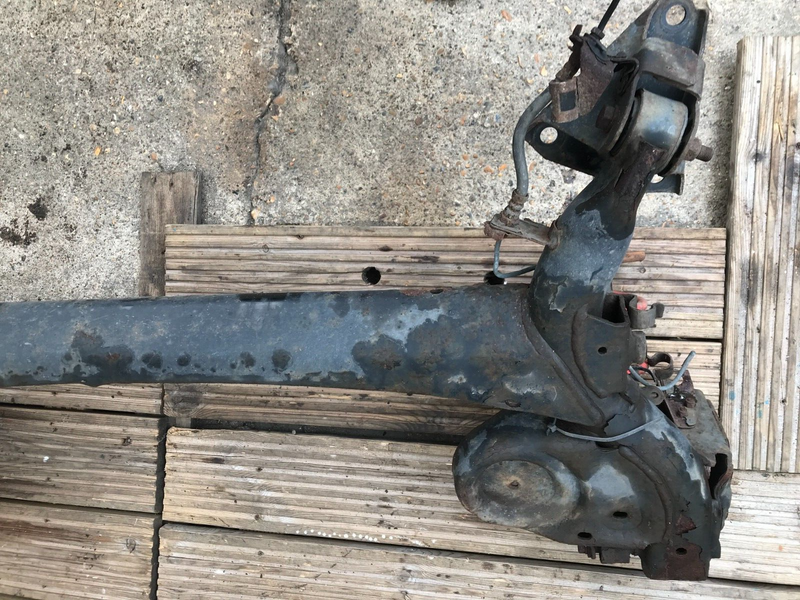 FIAT 500 ABARTH 1.4 PETROL C542 REAR AXLE SUBFRAME, SHOCK ABSORBERS COIL SPRINGS