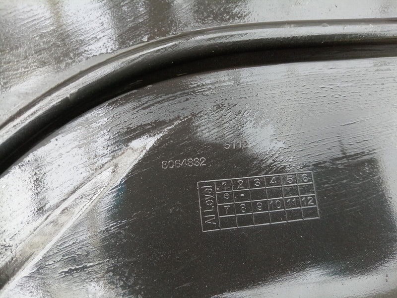 BMW X3 G01 M-SPORT 2017-2021 REAR BUMPER DIFFUSER 8064832