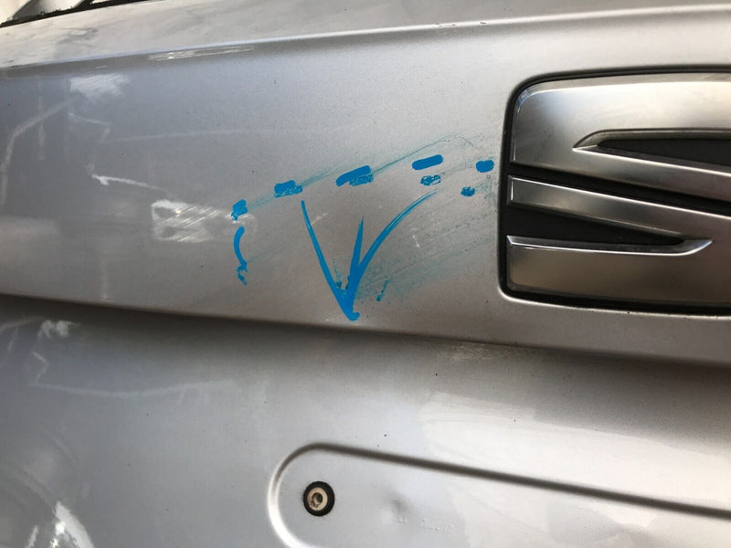 SEAT ARONA 2017-2023 GENUINE BOOT LID TAILGATE PANEL in SILVER