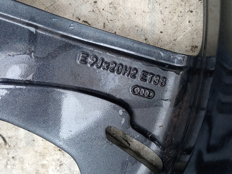 AUDI E-TRON GENUINE ALLOY WHEEL RIM 20' 9Jx20H2 ET38 4KE601025