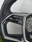 AUDI E-TRON LEATHER STEERING WHEEL & CRUISER MULTIFUNCTION BUTTONS, PADDLE SHIFT