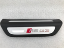 AUDI RS Q3 8U 11-18 REAR DOOR LEFT SIDE STEP PLATE SILL TRIM COVER 8U0.853.375D