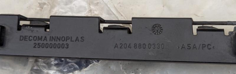 MERCEDES C-CLASS W204 07-11 REAR LEFT N/S BUMPER MOUNT BRACKET A2048800330