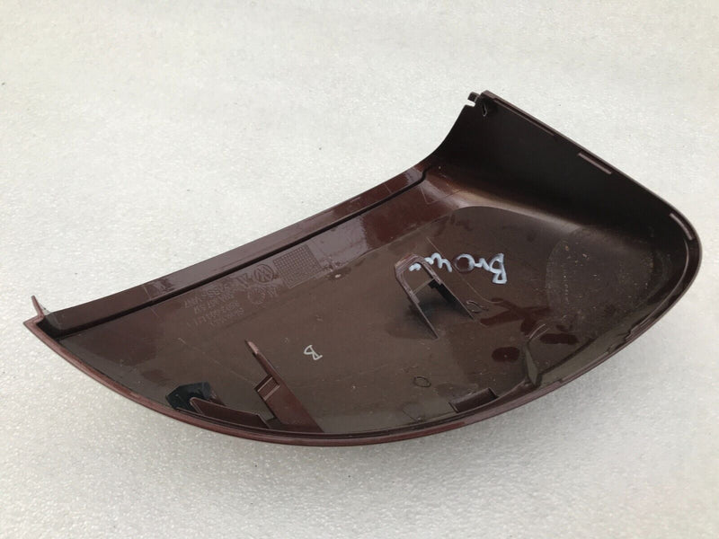 VW TIGUAN MK2 5N 16-22 LEFT DOOR WING MIRROR TRIM COVER without BLIND SPOT HOLE