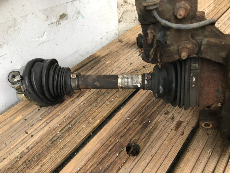 FIAT 500 ABARTH 1.4 PETROL FRONT LEG LEFT DRIVESHAFT BRAKE WHEEL SHOCK ABSORBER