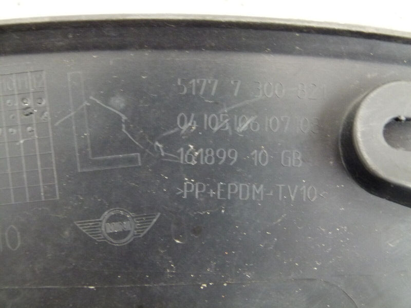 MINI COOPER F56 F57 2018-21 REAR LEFT WHEEL ARCH TRIM GENUINE 5117 7300821