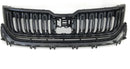 SKODA KODIAQ 2016-2020 FRONT BUMPER RADIATOR GRILL GRILLE in BLACK GLOSS