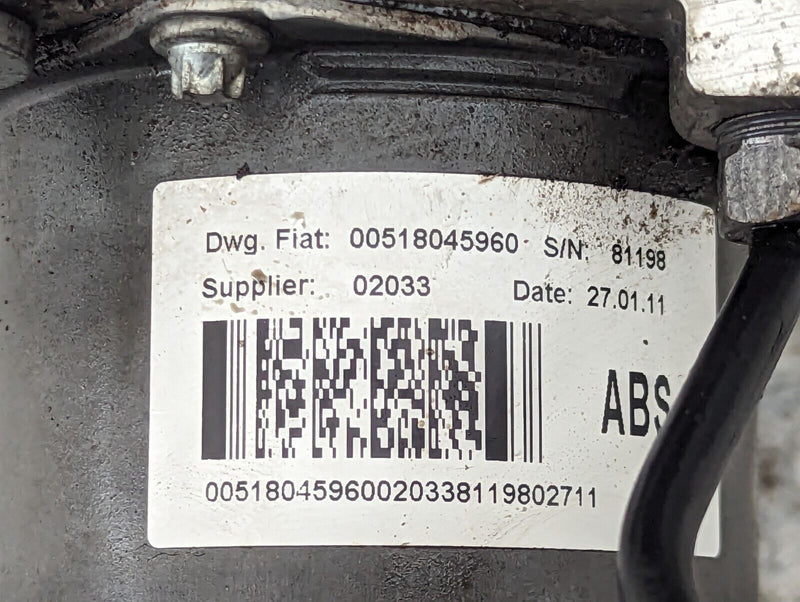 FIAT DUCATO 06-14 ABS PUMP & CONTROL UNIT MODULE 0265232112 GENUINE